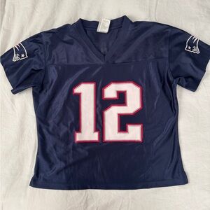 NFL New England Patriots Jersey - #12 Tom Brady - M/L